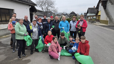 čistilna akcija 2026 Vaški odbor Breg 2